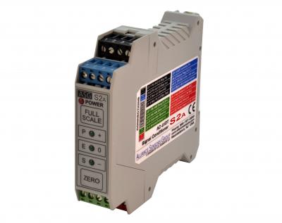 LVDT Signal Conditioner Module DIN-Rail-Mounting S2A