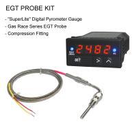EGT Digital Pyrometer Gauge + Probe Kit - Gas Race Series